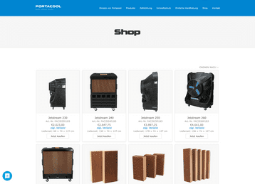 Portacool Webshop